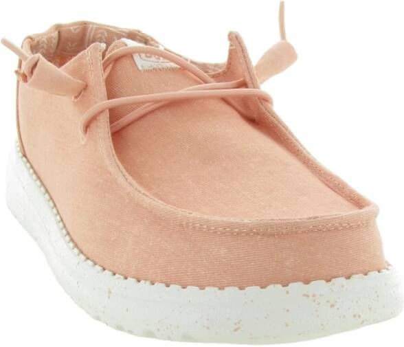 Hey Dude Canvas Schoenen Wendy Pink Dames