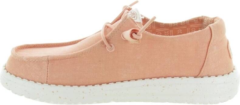 Hey Dude Canvas Schoenen Wendy Pink Dames