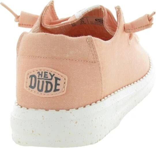 Hey Dude Canvas Schoenen Wendy Pink Dames