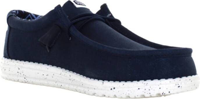 Hey Dude Casual Lage Schoenen voor Mannen Blue Heren