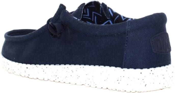 Hey Dude Casual Lage Schoenen voor Mannen Blue Heren