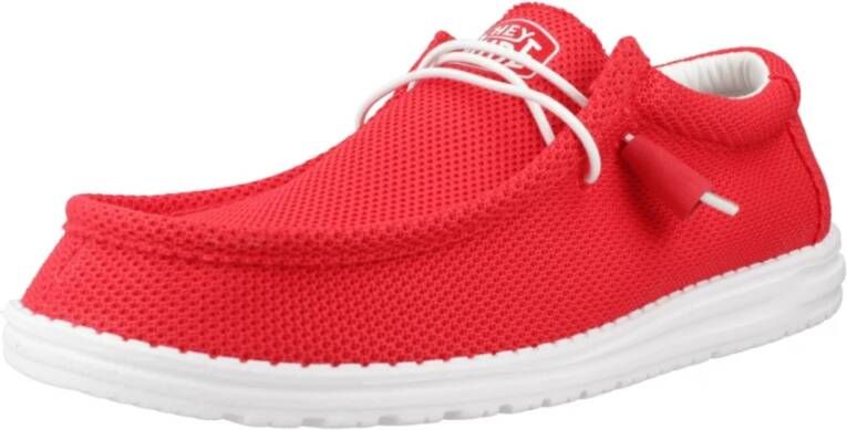 Hey Dude Casual Veterschoenen Wally SOX Red Heren