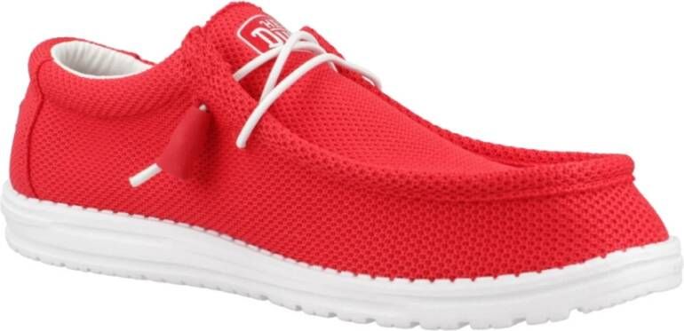 Hey Dude Casual Veterschoenen Wally SOX Red Heren