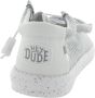 Hey Dude Klassieke Wally Sox Sneaker White Heren - Thumbnail 119