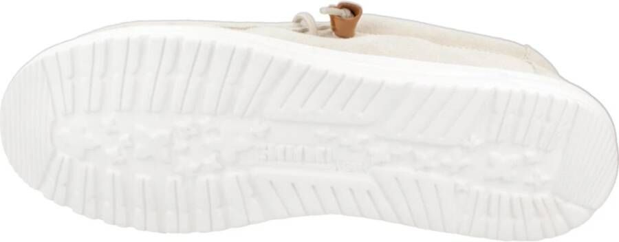 Hey Dude Craft Suede Veterschoenen White Heren