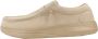 Hey Dude Geveterde Schoenen in Suede Stijl Beige Heren - Thumbnail 4