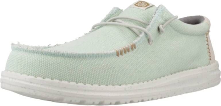 Hey Dude Wally Coastline Jute Veterschoenen Beige Heren