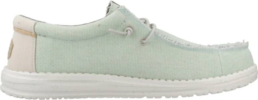 Hey Dude Wally Coastline Jute Veterschoenen Beige Heren