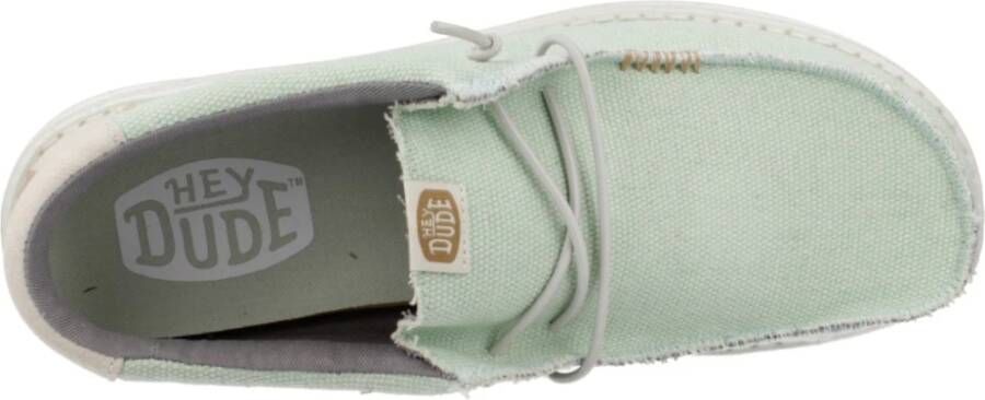 Hey Dude Wally Coastline Jute Veterschoenen Beige Heren