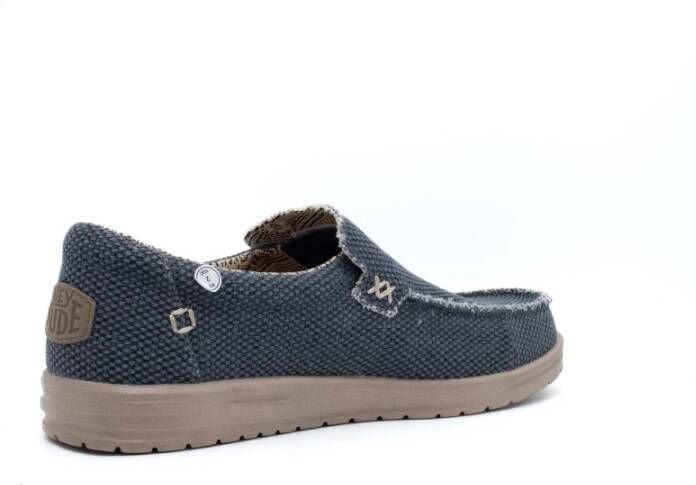 Hey Dude Gevlochten Slip-On Sportschoenen Blauw Blue Heren