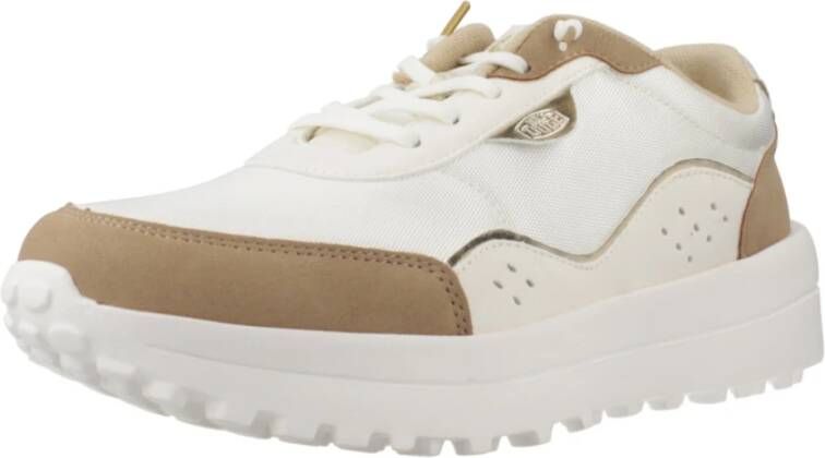 Hey Dude Glanzende Hayden Sneakers White Dames