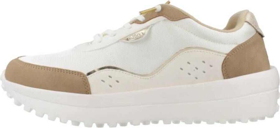 Hey Dude Glanzende Hayden Sneakers White Dames