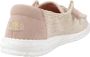 Hey Dude Golfribfluweel Veterschoenen Beige Dames - Thumbnail 4