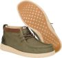 Hey Dude Groene Mid GripR Werkkleding Schoenen Green Heren - Thumbnail 3