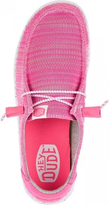 Hey Dude Hardloop Euforie Mocassino Pink Dames