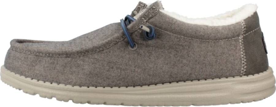 Hey Dude Herringbone Veterschoenen Brown Heren