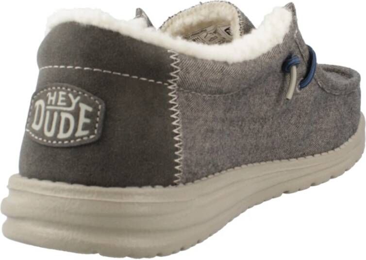 Hey Dude Herringbone Veterschoenen Brown Heren