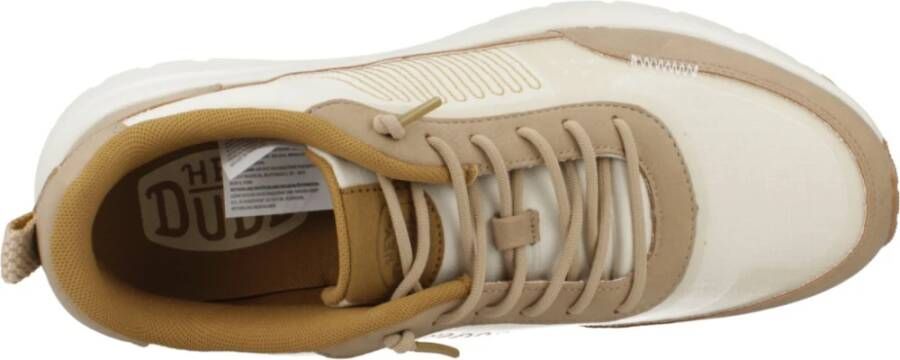 Hey Dude Hoge Top Hype Sneakers Beige Heren