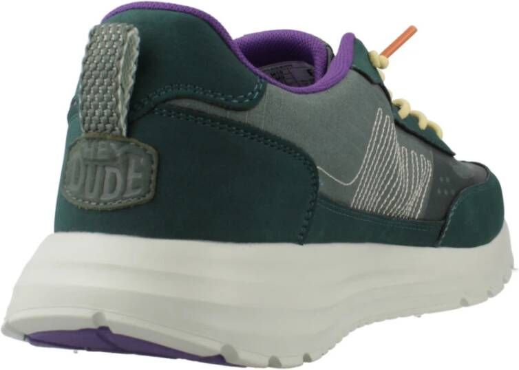 Hey Dude Hoge Top Hype Sneakers Green Heren