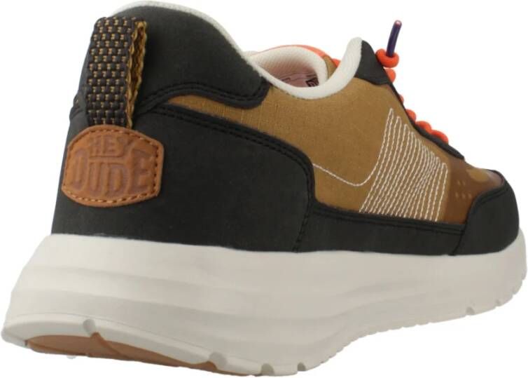 Hey Dude Hoge Top Sneakers Sirocco Hype Brown Heren