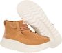 Hey Dude Bruin Leren Platte Schoenen Brown Dames - Thumbnail 8