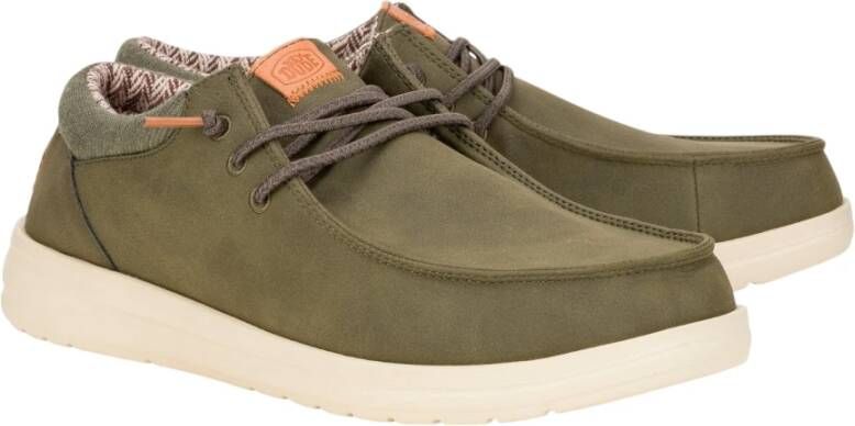 Hey Dude Klassieke Groene Platte Schoenen Green Heren