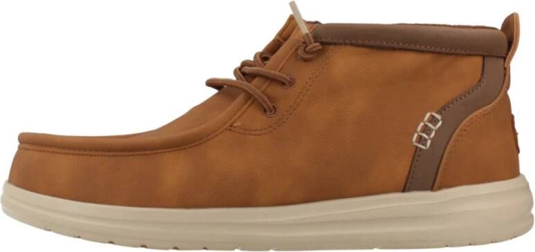 Hey Dude Klassieke Veterschoenen Brown Heren