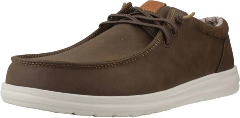 Hey Dude Klassieke Veterschoenen Brown Heren