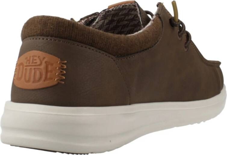 Hey Dude Klassieke Veterschoenen Brown Heren