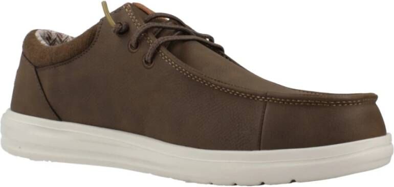 Hey Dude Klassieke Veterschoenen Brown Heren