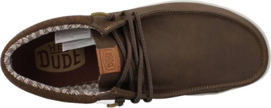 Hey Dude Klassieke Veterschoenen Brown Heren