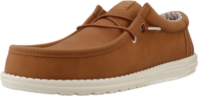 Hey Dude Klassieke Veterschoenen Brown Heren