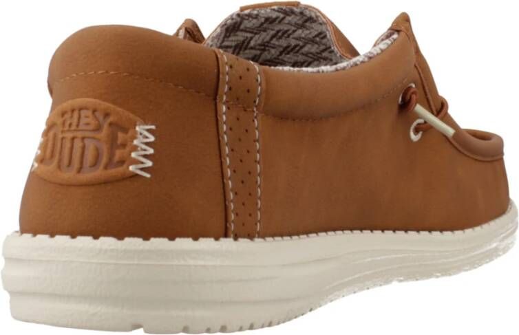 Hey Dude Klassieke Veterschoenen Brown Heren