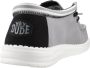 HEYDUDE Wally Letterman Heren Instappers Light Grey White - Thumbnail 7