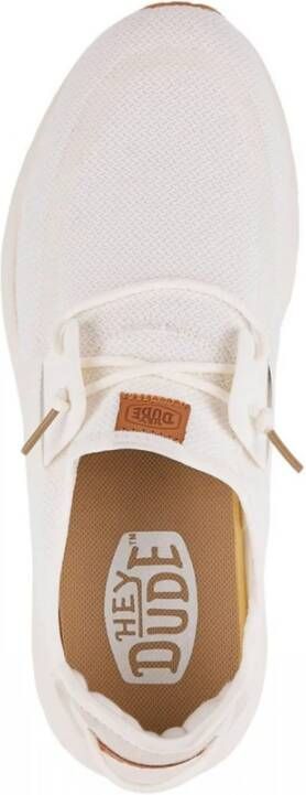 Hey Dude Lichtgewicht Mesh Sneaker White Heren