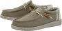 Hey Dude Wally Linen Natural Lace Shoes Green Heren - Thumbnail 8