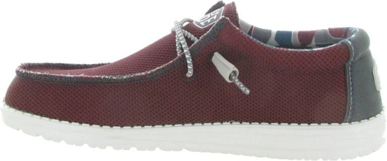 Hey Dude Madrid Wally Sox Schoenen Red Heren