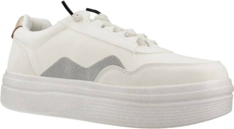 Hey Dude Metallic Lift Sneakers White Dames