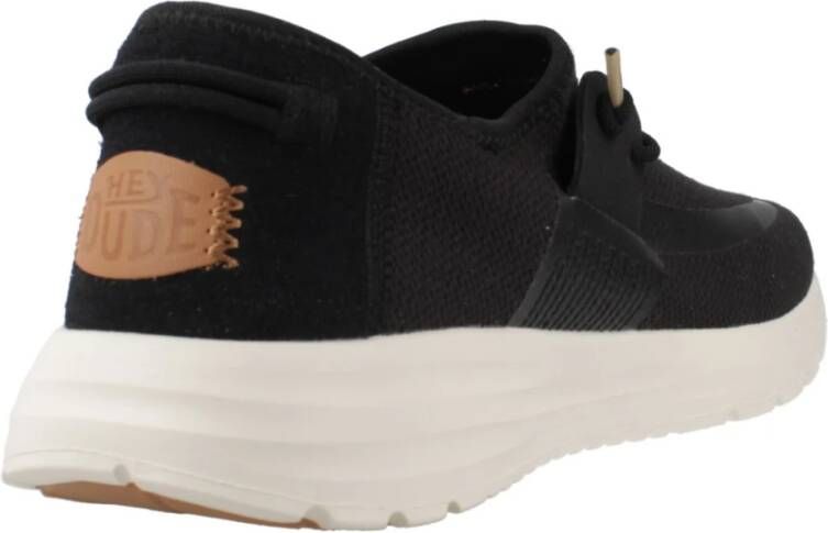 Hey Dude Neutrale Sneakers Black Heren