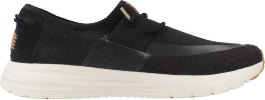 Hey Dude Neutrale Sneakers Black Heren