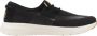 HEYDUDE Sirocco Neutrals Heren Sneakers Black White - Thumbnail 6