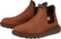 Hey Dude Branson Boot Craft Leather Coffee Wandelschoenen Dames - Thumbnail 6