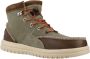 Hey Dude Ribfluwelen Kraag Veterschoenen Green Heren - Thumbnail 6