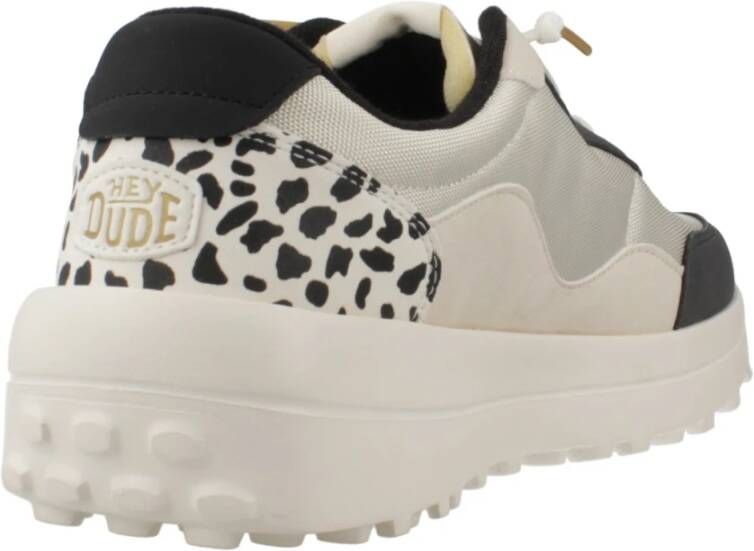 Hey Dude Shine Sneakers Beige Dames