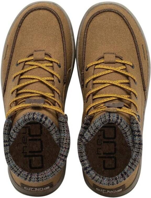 Hey Dude Slip-On Moccasin Boot Yellow Heren