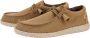 Hey Dude Beige Elastische Geweven Sneakers Beige - Thumbnail 2