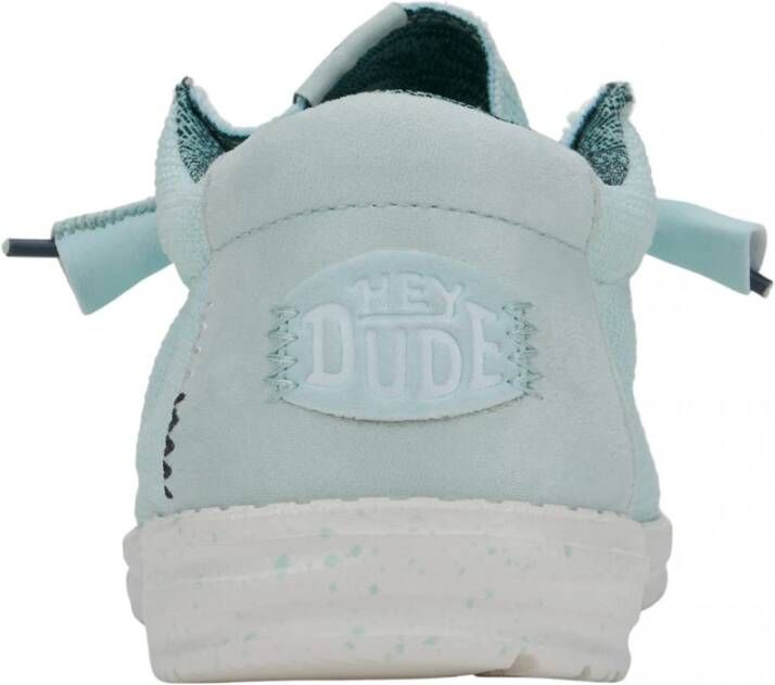 Hey Dude Sport Mesh Sneakers Wally Skyline Blue Heren