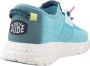 HEYDUDE Sirocco Sport Stripe Dames Sneakers Teal - Thumbnail 5