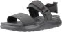 HEYDUDE Collins Mono Sport Dames Sandalen Black Black - Thumbnail 3