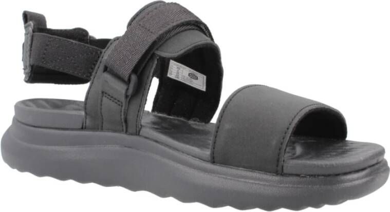 Hey Dude Sportieve Collins Platte Sandalen Gray Dames